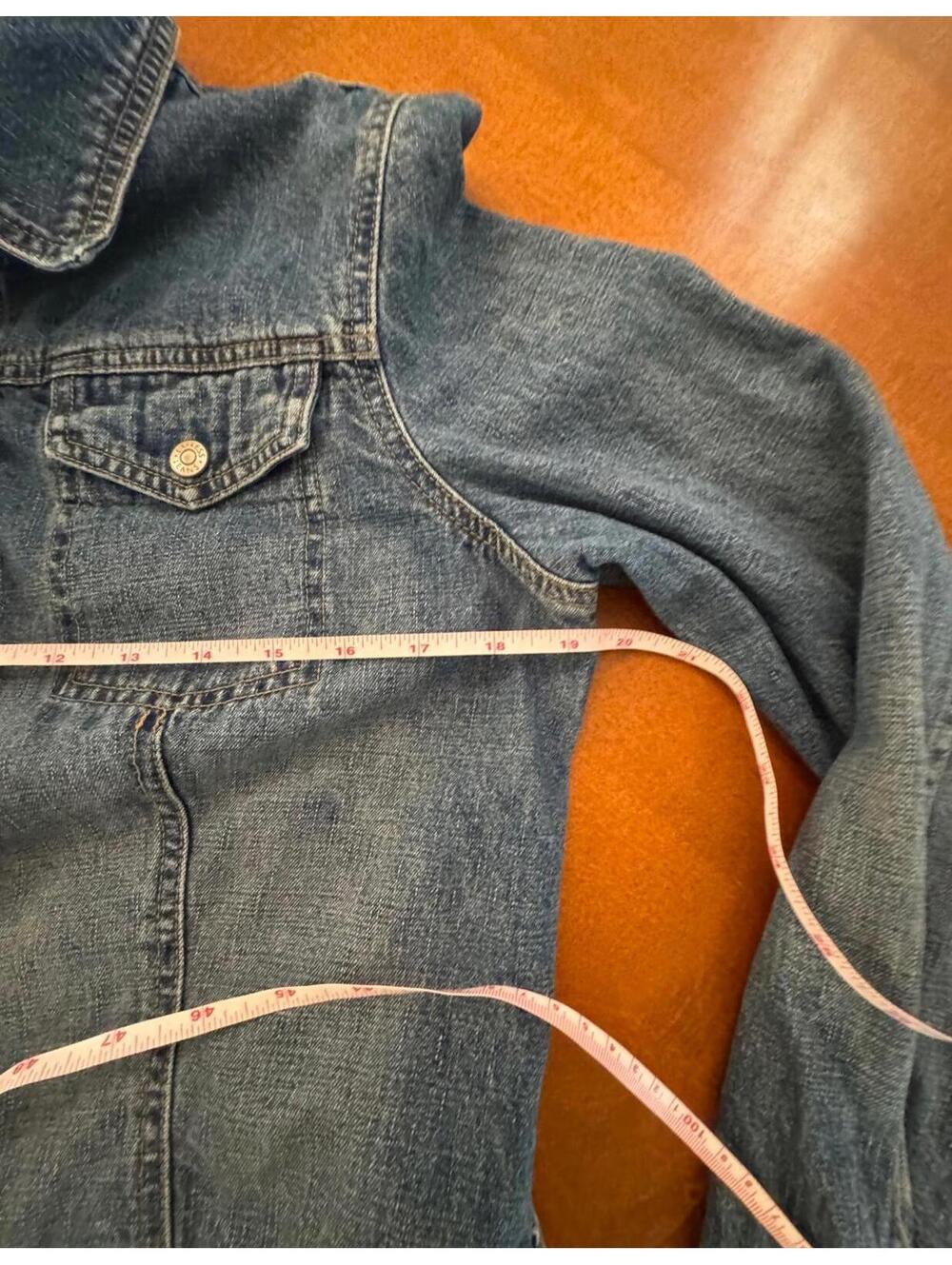 Express Jeans Denim Jacket Size Large - Picture 3 of 5